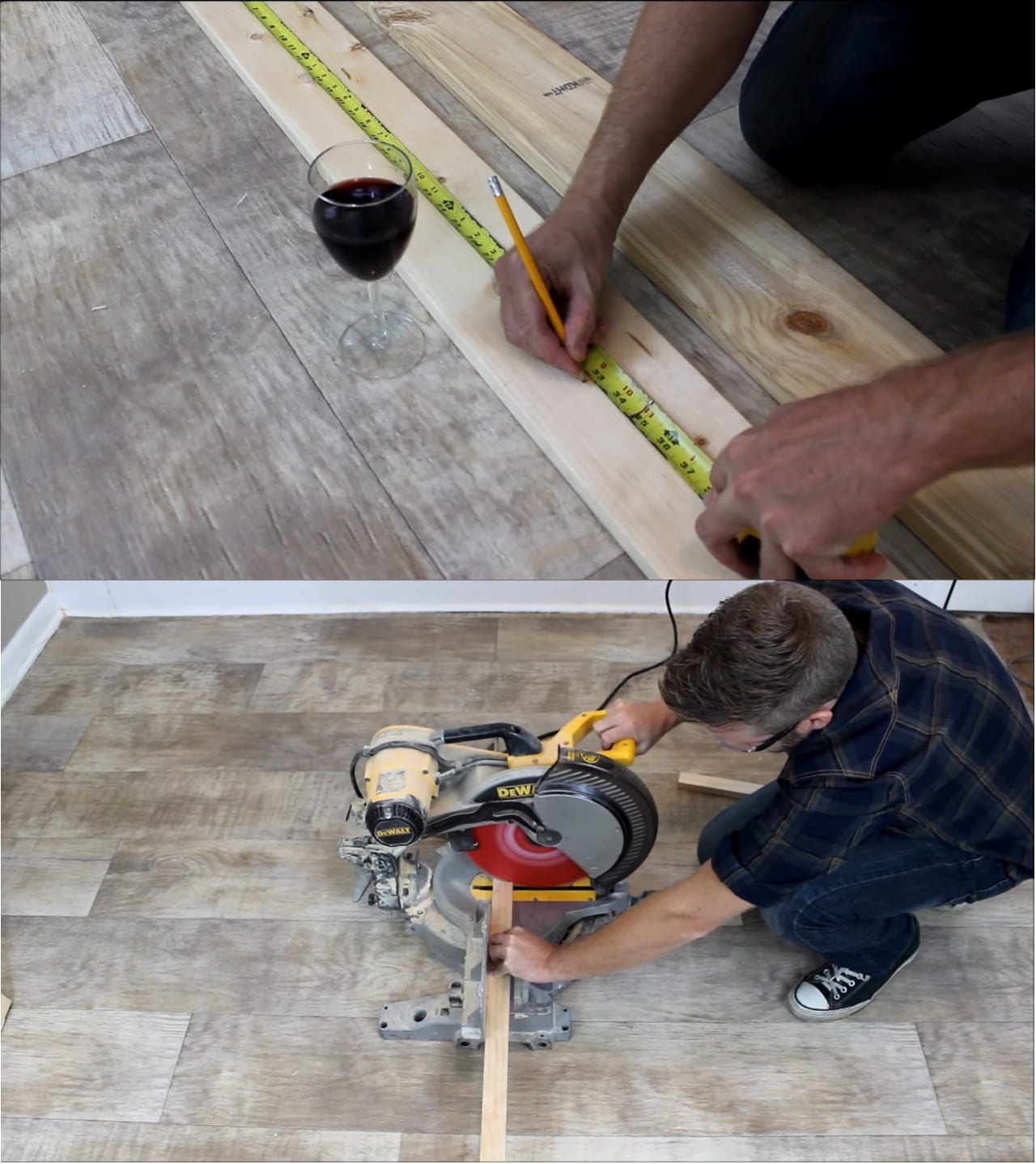 Step 1 cutting and furnishing scraps Step 1 cutting and furnishing scraps