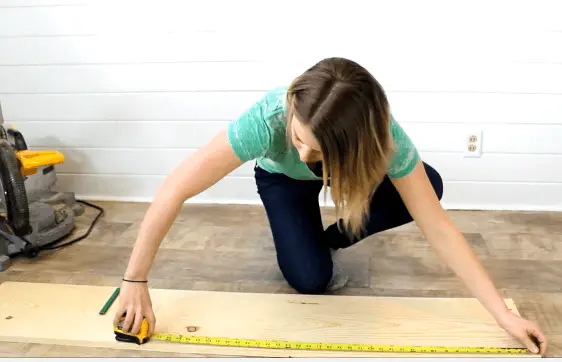 Step 1 measure mark and cut wood Step 1 measure mark and cut wood