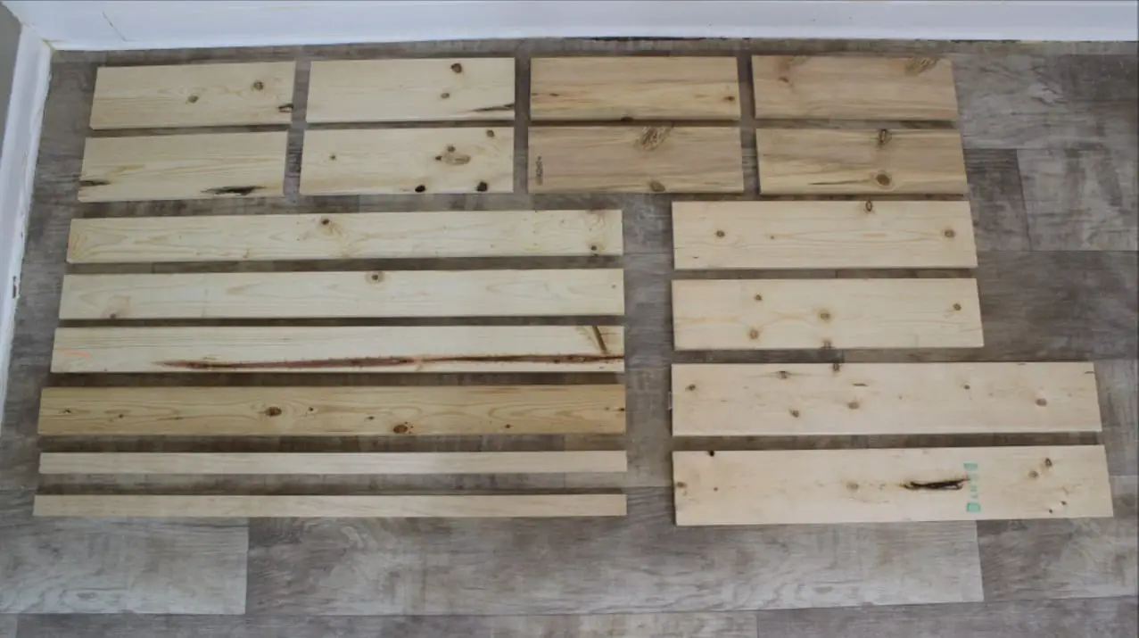 Step 1b cutting and furnishing scraps Step 1b cutting and furnishing scraps