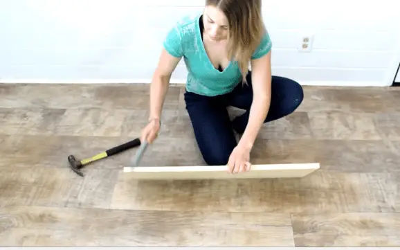 Step 1c measure mark and cut wood Step 1c measure mark and cut wood