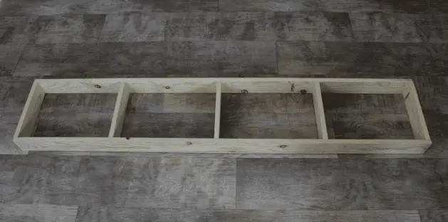 Step 2b prepare the base frame Step 2b prepare the base frame