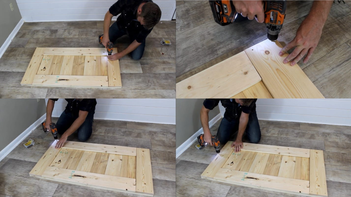 Step 2d turning the boards in wine rack Step 2d turning the boards in wine rack