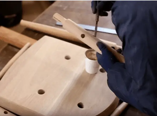 Step 3 drilling and gluing / assembly Step 3 drilling and gluing / assembly