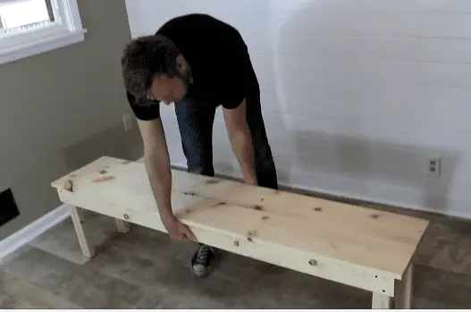 Step 3c joining legs to the frame Step 3c joining legs to the frame