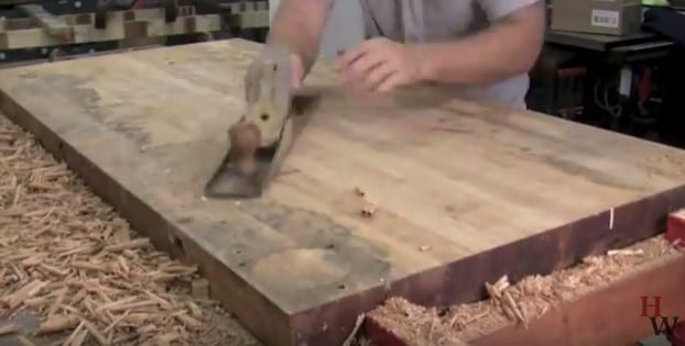 7 - A few more passes with the jointer plane