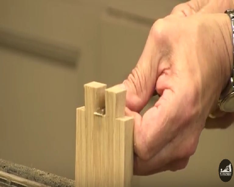 7 - Clean the pins with a small chisel