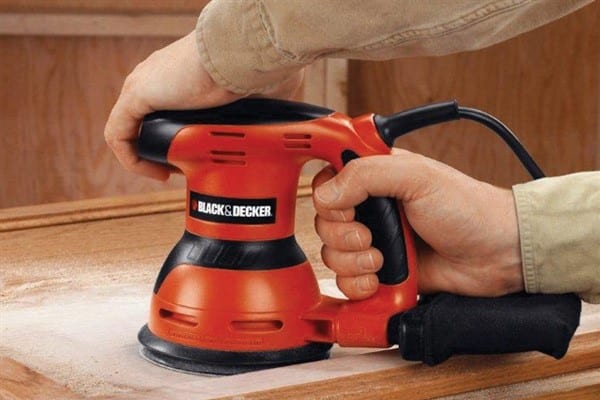 Step 3 Have The Sander Moving Constantly