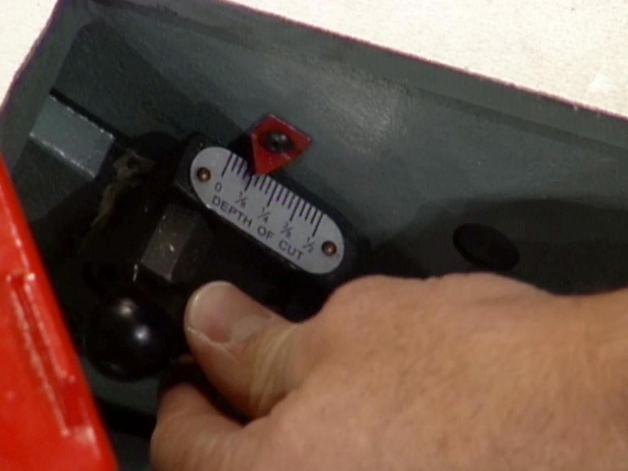 Step 5 Set the Cut Depth
