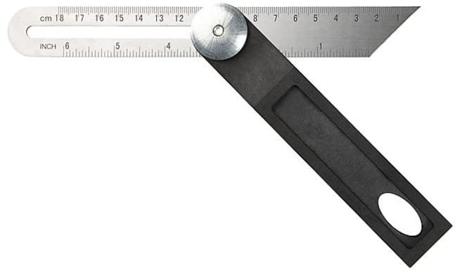different parts of a sliding bevel