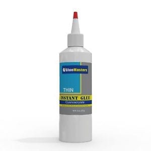 Professional Grade Cyanoacrylate (CA) Super Glue by Glue Masters Professional Grade Cyanoacrylate (CA) Super Glue by Glue Masters