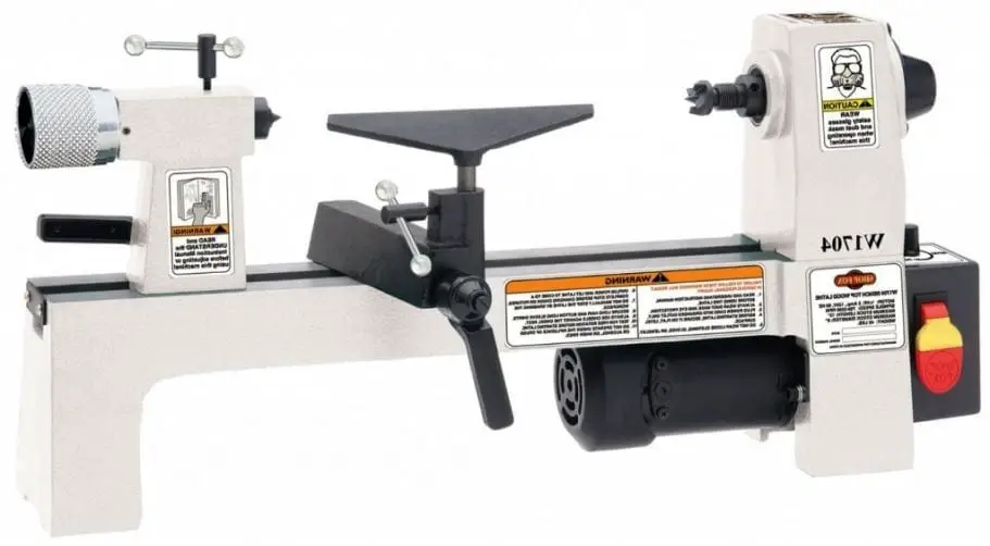 SHOP FOX W1704 1-3 HP Benchtop Lathe SHOP FOX W1704 1-3 HP Benchtop Lathe
