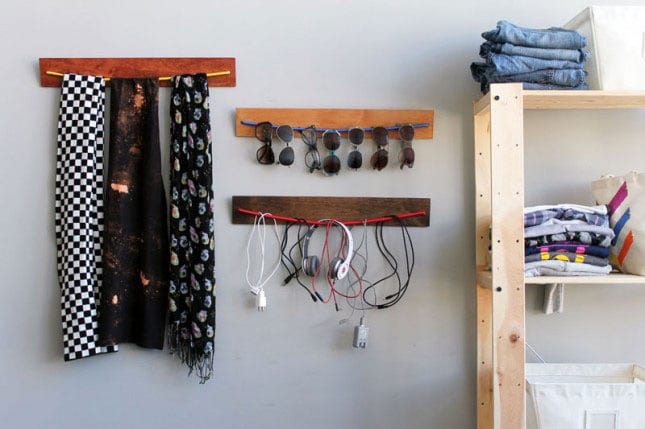 Wooden Bungee Organizers