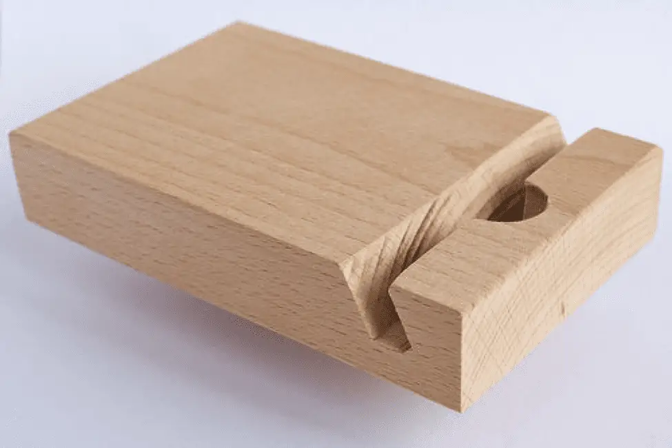 DIY Wooden iPad Dock
