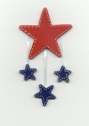 Patriotic Star Ornaments