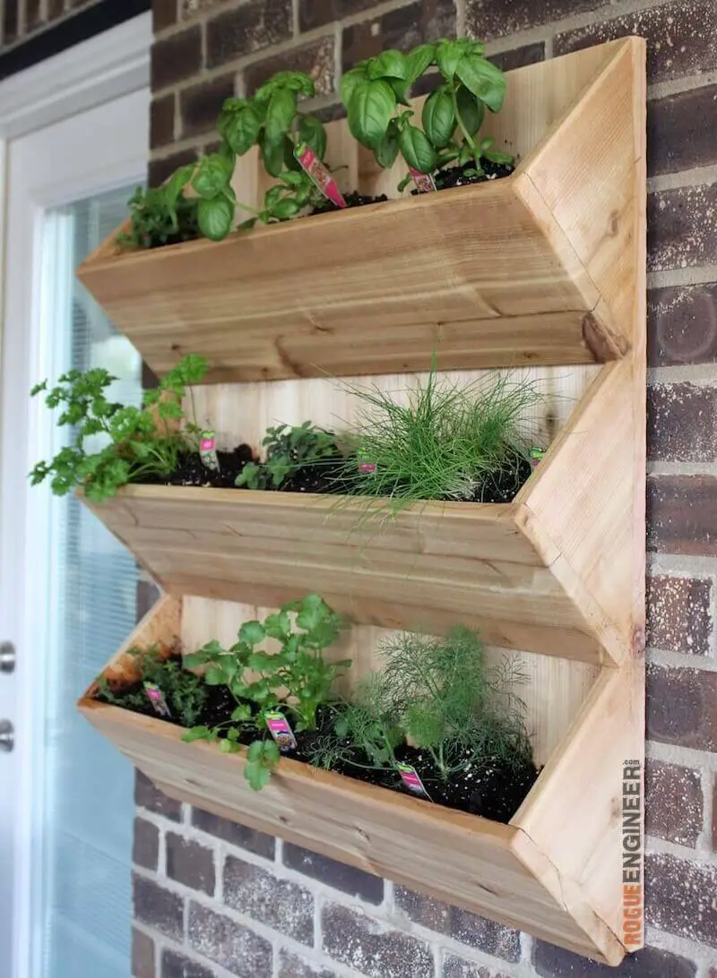 18 diy wall planter project