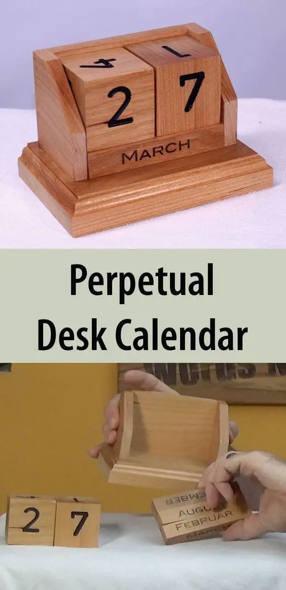 The Everlasting Desk Calendar