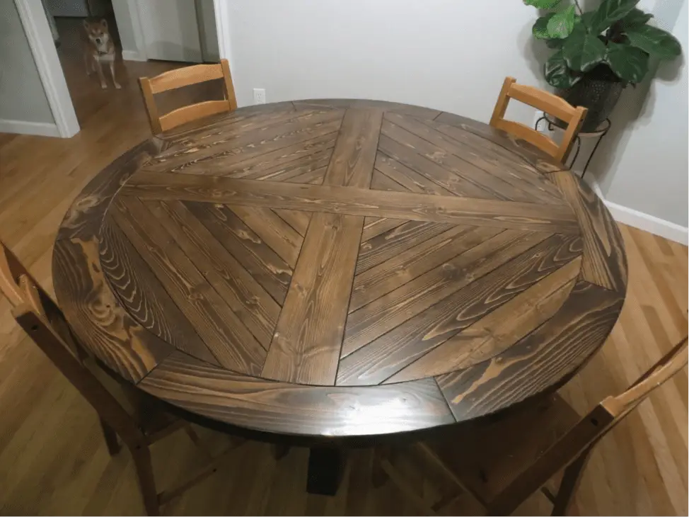 Round Pedestal Dining Table