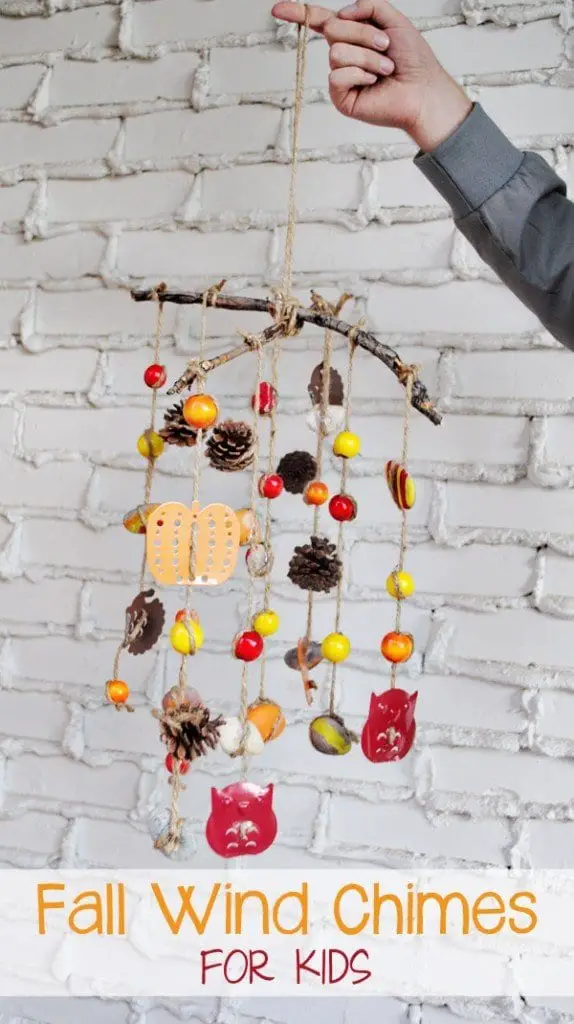 Balsa Wood Fall Wind Chimes