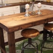 How To Build An Awesome Island For Your Kitchen | DIY Project $20 to add an awesome island to your kitchen is unbelievable