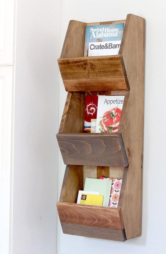 Wooden Bookshelf