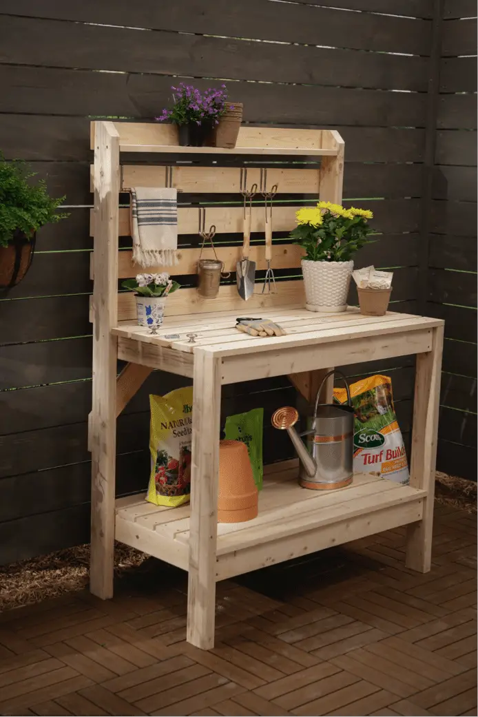 Potting Bench Plan