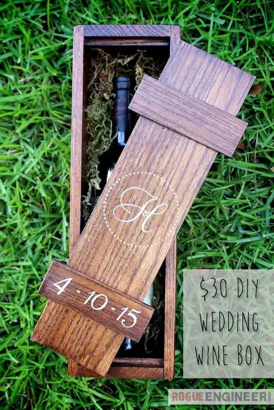 Wedding Wine Box