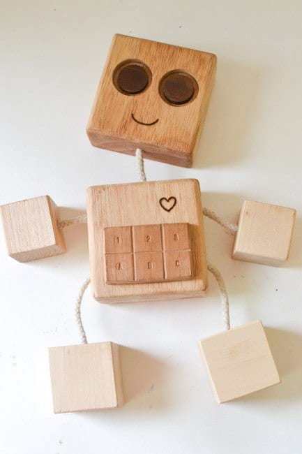 Diy Wooden Robot Buddy