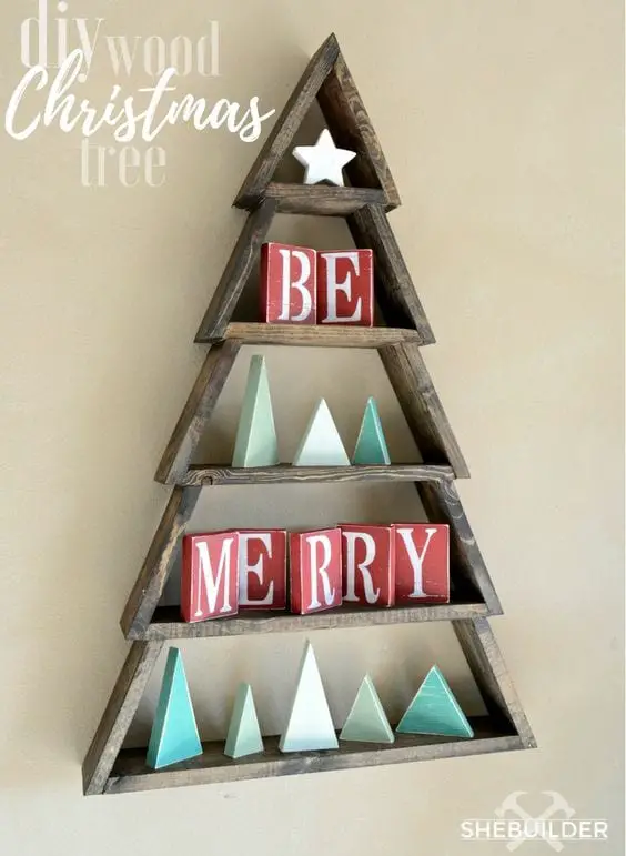 Christmas Tree Diy Art