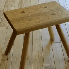 How To Make Walnut Stools | DIY Project Part 6d giving the final touch