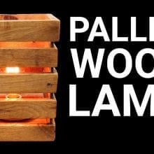 How to Make a Wood Lamp From Pallets | DIY Project How to Make a Wood Lamp From Pallets | DIY Project