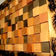 How To Make A 3D Wall Panel From Reclaimed Wood | DIY Project How To Make A 3D Wall Panel From Reclaimed Wood