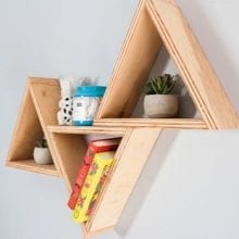 How To Make Triangle Shelves | DIY Project DIY Triangle Shelves