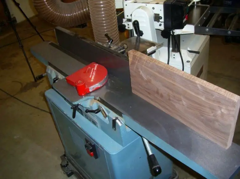 Step 3: Flatten One Edge Using The Jointer