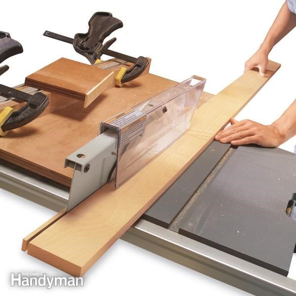 Step 5: Step 5: Cut The Other Edge Using A Table Saw