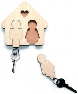 11 He And She Keychain Holder