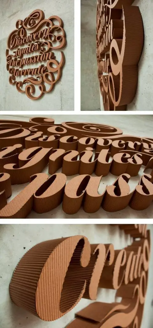 16 3D Typography