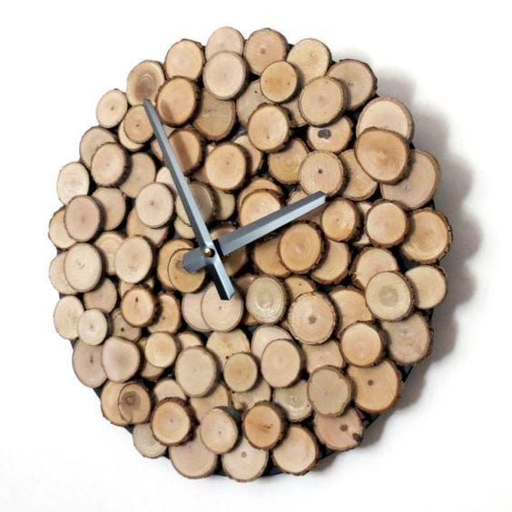 20 Eco Friendly Wood Wall Clock