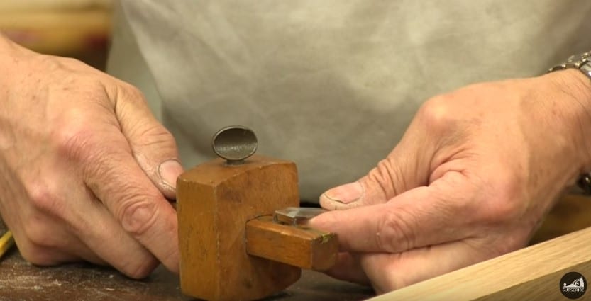 4 Cut The Mortise And Tenon Using The Width Of A ½ Inch Chisel