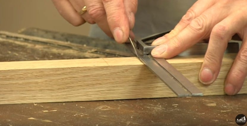 7 Cut The Mortise Hole First Use A Knife
