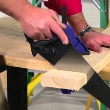 Learn How to Use a Hand Saw Correctly
