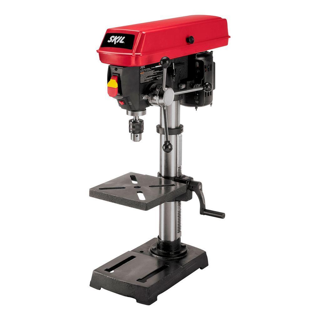 InDepth Review SKIL 332001 3.2 Amp 10Inch Drill Press Cut The Wood