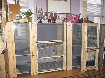 Converting A Shelf Into A Rabbit Hutch