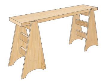 Diy Sawhorse By Chigwell Building Joinery