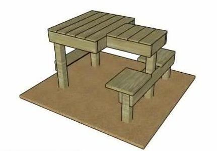 Free Shooting Bench Plan By My Outdoor Plans