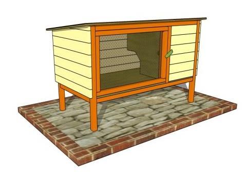 Outdoor Rabbit Hutch