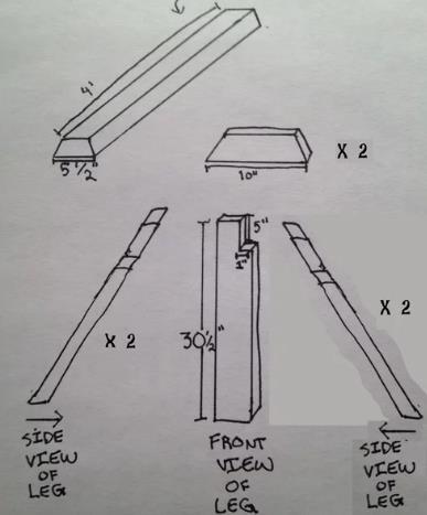 Quick Light And Strong Sawhorse Plan