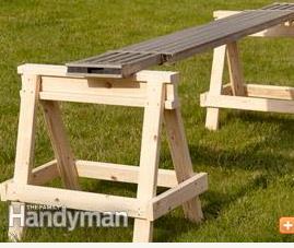 Rock Solid Sawhorse Plan