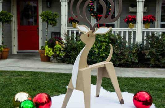 Sawhorse Reindeer By Hallmark Channel