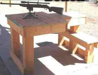 Shooting Bench By Gone Outdoors