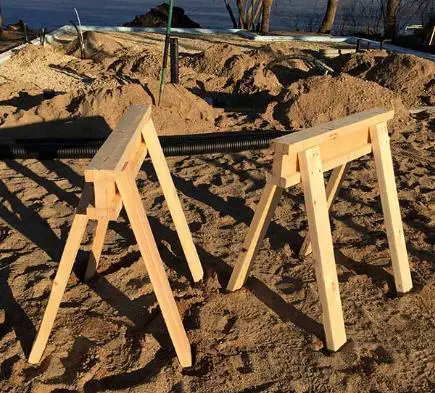 Simple And Strong Sawhorse Plan